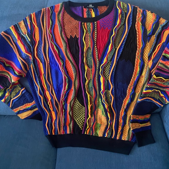 Vintage inspired Montechiaro 3-D sweater